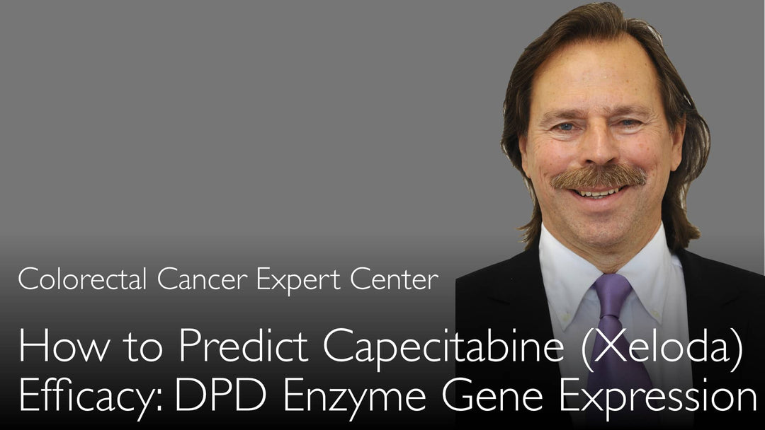 Vorhersage der Wirksamkeit einer Capecitabine (Xeloda)-Therapie: Expression des DPD-Enzymgens bei Darmkrebs im Zusammenhang mit 5-FU.