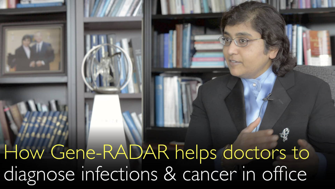 Wie unterstützt Gene-RADAR bei der Diagnose von Infektionen und Krebs?
Gene-RADAR ist ein molekulardiagnostisches System, das auf dem Nachweis spezifischer Nukleinsäuresequenzen