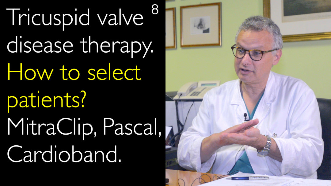 Therapie der Trikuspidalklappenerkrankung 
 Die Auswahl von Patienten für interventionelle Verfahren wie MitraClip, PASCAL oder Cardioband erfolgt anhand mehrerer Kriterien