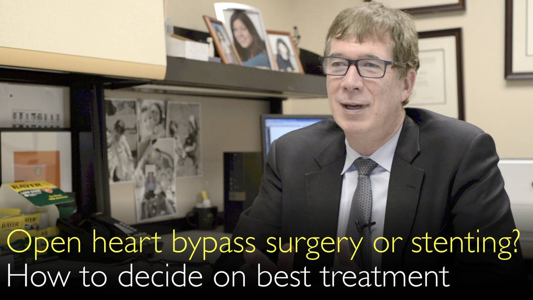 Offene Bypass-Operation oder Stent-Implantation? Wie fällt die Entscheidung?