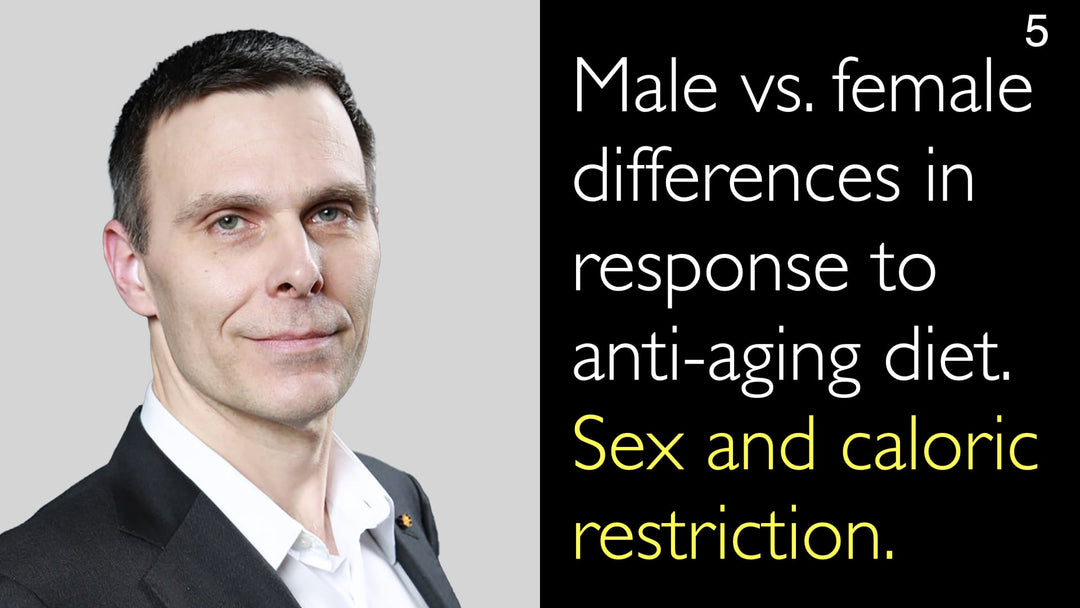 Geschlechtsspezifische Unterschiede im Ansprechen auf Anti-Aging-Diäten. Männliche und weibliche Reaktionen auf Kalorienrestriktion. 5