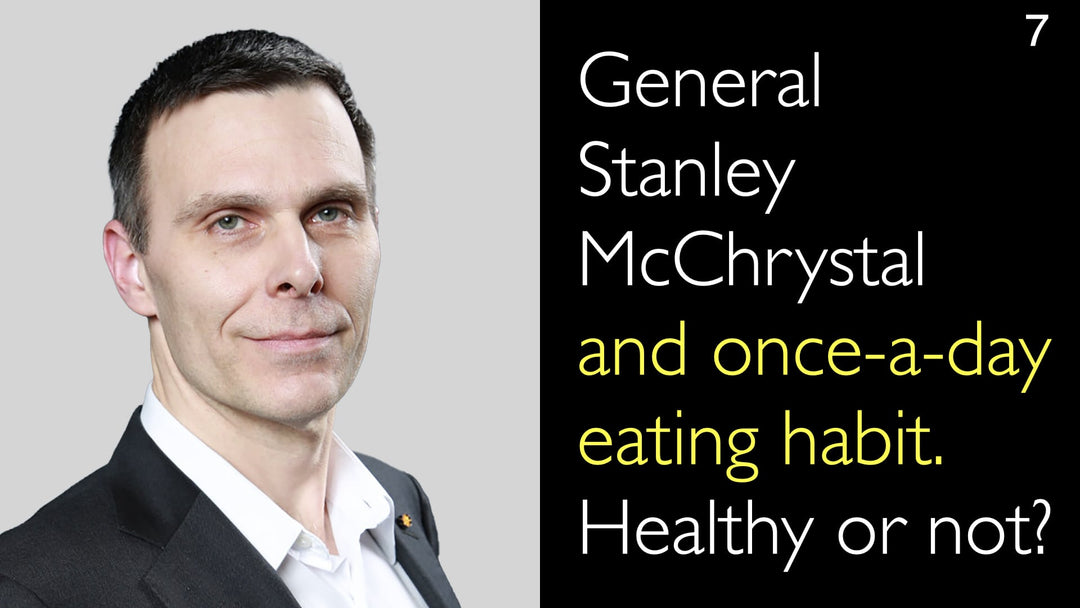 General Stanley McChrystal und die Einmal-am-Tag-Ernährung: Gesund oder riskant?