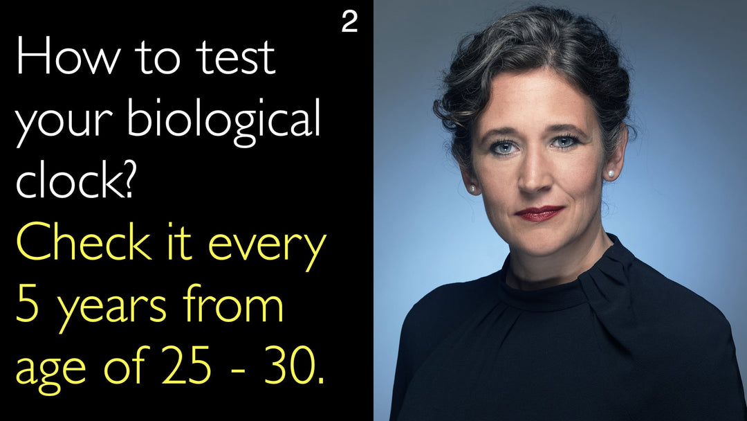 Wie kann man seine innere Uhr testen? Überprüfen Sie diese ab dem Alter von 25 bis 30 Jahren alle fünf Jahre.