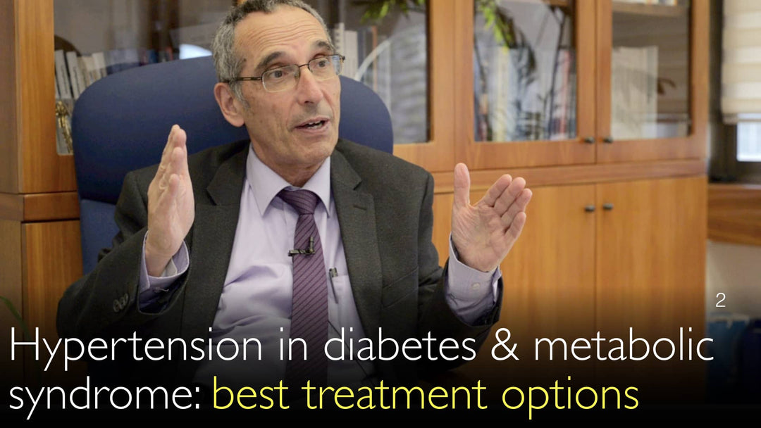 Hypertonie bei Diabetes und metabolischem Syndrom. Optimale Therapieansätze.