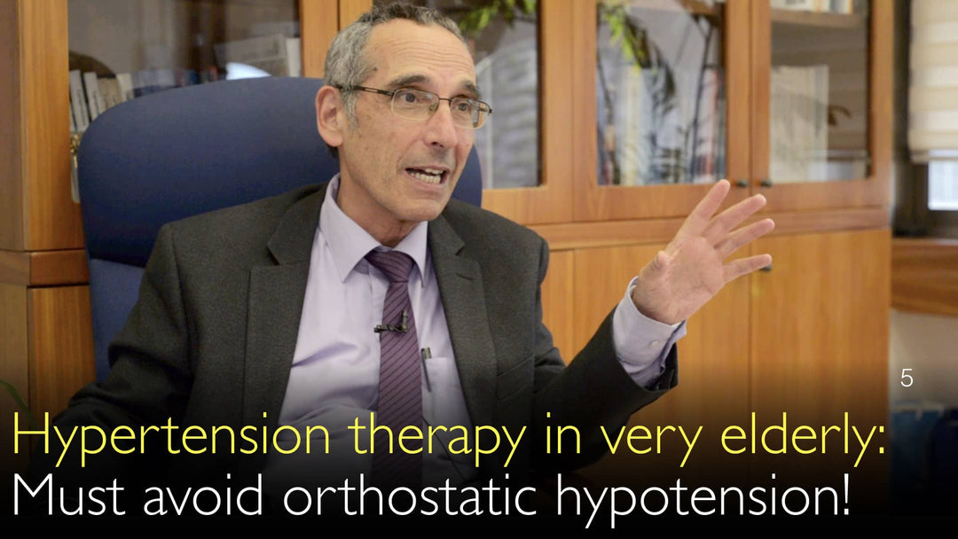 Behandlung von Bluthochdruck bei hochbetagten Patienten: Orthostatische Hypotonie unbedingt vermeiden! 5