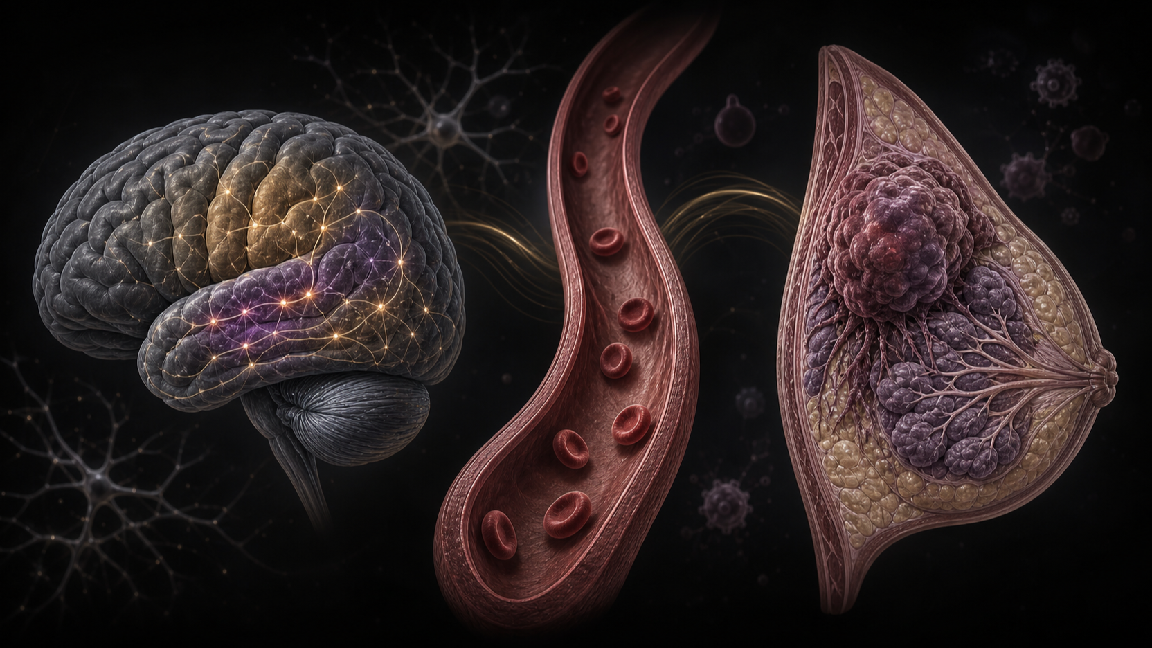 Original medical illustration for: Understanding a Complex Case: A 59-Year-Old Woman with Aphasia, Anemia, and a Large Breast Mass. c10