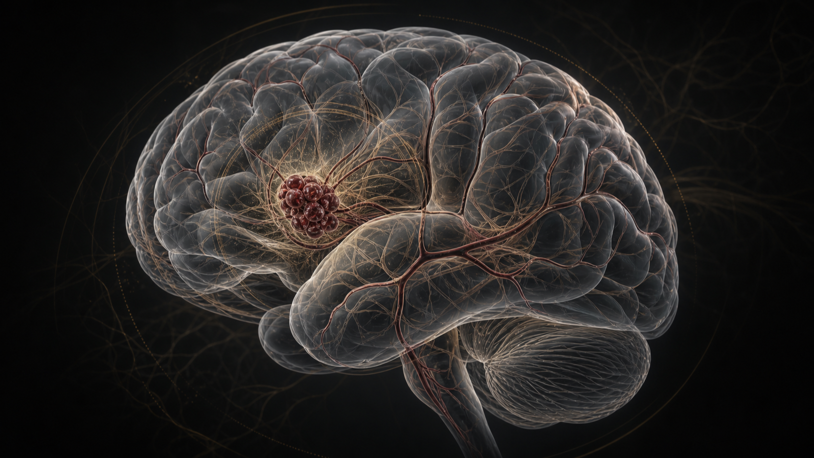 Original medical illustration for: Understanding Cerebral Cavernous Malformations: A Comprehensive Patient Guide