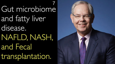 Darmmikrobiom und Fettlebererkrankung: Nicht-alkoholische Fettleber (NAFLD), nicht-alkoholische Steatohepatitis (NASH) und Stuhltransplantation. 7