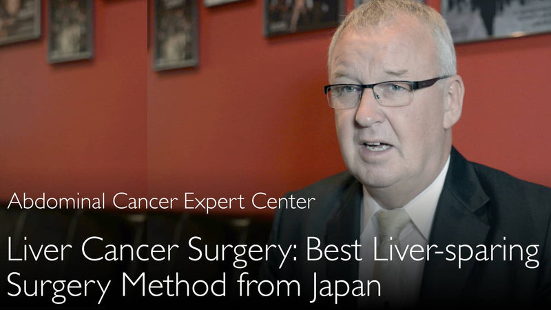 Beste chirurgische Behandlung von Leberkrebs. Operationstechnik aus Japan. 5