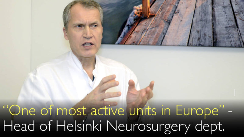 „Wir sind eine der aktivsten Kliniken für Gehirn- und Wirbelsäulen-Neurochirurgie in Europa.“ 1
