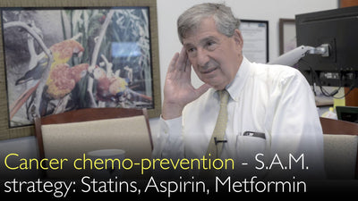 Krebsprävention mit Medikamenten. SAM. Strategie. Statine, Aspirin, Metformin. 5