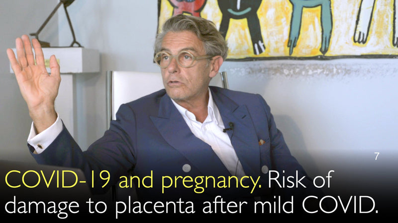 COVID-19 und Schwangerschaft. Risiko einer Schädigung der Plazenta nach leichter COVID. 7