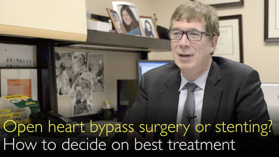 Offene Bypass-Operation oder Stent-Implantation? Wie fällt die Entscheidung?