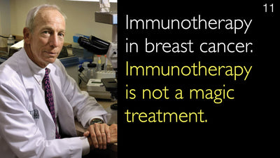 Immuntherapie bei Brustkrebs: Kein Wundermittel. 11