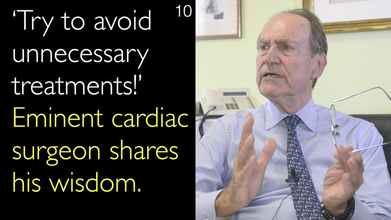 „Vermeiden Sie unnötige Behandlungen!“ Der berühmte Herzchirurg teilt seine Weisheit. 10