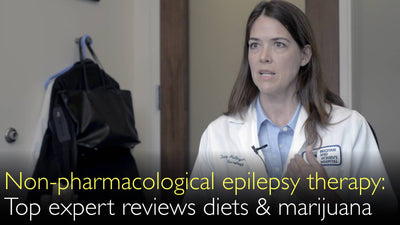 Nicht-pharmakologische Behandlung von Epilepsie. Ketogene Diäten, Cannabidiol, Marihuana. 8
