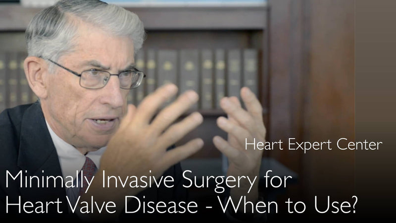 Valvular heart disease treatment. Minimally invasive surgery. 1