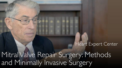 Mitralklappenreparatur. Minimalinvasive Herzklappenchirurgie. 3