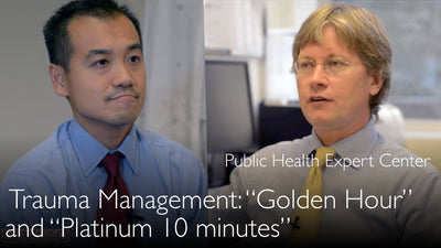 Traumabehandlung. Die "Goldene Stunde". Die "Platin-10-Minuten".