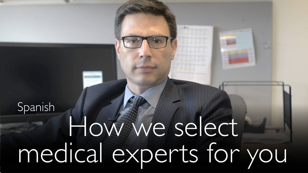 Spanish. How do we select medical experts?