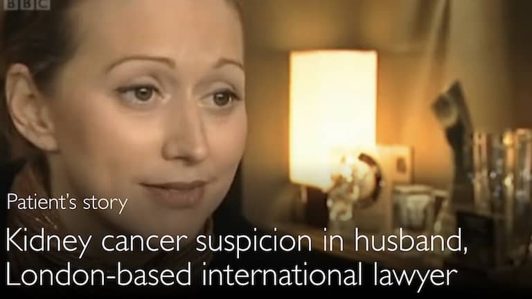 Kundenreferenz. Partner bei internationaler Anwaltskanzlei. Verdacht auf Krebs.